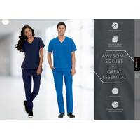 Μπλούζα Γυναικεία Υγειονομικών KOI™ USA Cali Heather Wistera/Charcaol Ombre