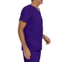 Μπλούζα Ανδρική Υγειονομικών LANDAU Proflex 4-Pocket V-Neck Grape