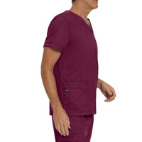 Μπλούζα Ανδρική Υγειονομικών LANDAU Proflex 4-Pocket V-Neck Wine