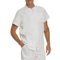 Μπλούζα Ανδρική Υγειονομικών LANDAU Proflex 6-Pocket με Γιακά Λευκή