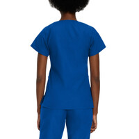 Μπλούζα Γυναικεία Yγειονομικών LANDAU Essentials 4-Pocket V-Neck Galaxy Blue