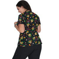 Μπλούζα Γυναικεία Υγειονομικών KOI™ USA Pow Paw Pumpkins