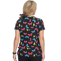 Μπλούζα Γυναικεία Υγειονομικών KOI™ USA Butterfly Sheer