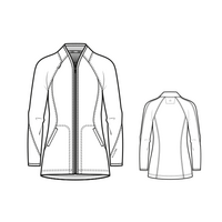 Ζακέτα Γυναικεία Υγειονομικών Fleece Jacket Wonderwink Black