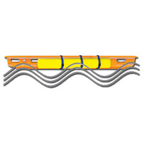 Πλωτήρας για Φορείο Διάσωσης (Basket Stretcher)