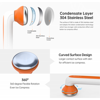 Συσκευή Μασάζ Παγοθεραπείας Ice Roller Soicy S40 | Πορτοκαλί