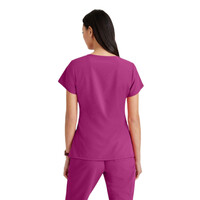 Μπλούζα Γυναικεία Yγειονομικών Unify Purpose V-Neck Barco Magenta Rush