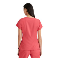 Μπλούζα Γυναικεία Yγειονομικών Unify Purpose V-Neck Barco Dusty Red