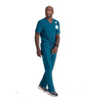 Μπλούζα Ανδρική Υγειονομικών Spandex Stretch Murphy V-Neck Grey's Anatomy Bahama