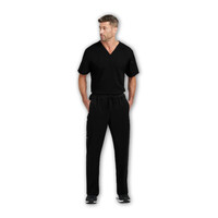 Μπλούζα Ανδρική Υγειονομικών Spandex Stretch Murphy V-Neck Grey's Anatomy Black