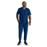 Μπλούζα Ανδρική Υγειονομικών Spandex Stretch Murphy V-Neck Grey's Anatomy Indigo