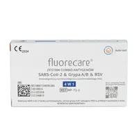 Διαγνωστικό Test Fluorecare Combo (Influenza A/B & SARS CoV2/RSV)