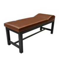 Εξεταστικό Κρεβάτι Ιατρείου Ξύλινου Σκελετού | Πομπέ Προσκέφαλο | Ειδικά Χρώματα