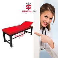 Εξεταστικό Κρεβάτι Ιατρείου Ξύλινου Σκελετού | Ίσιο Προσκέφαλο | Ειδικά Χρώματα