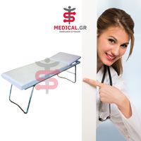 Εξεταστικό Κρεβάτι Ιατρείου | Ανακλινόμενα Πόδια | Ίσιο Προσκέφαλο | Ειδικά Χρώματα