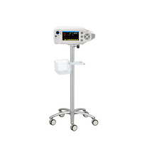 Επιτραπέζιο Πιεσόμετρο με Οξυμετρία SOMOMED PO1000B | Τροχήλατη Βάση