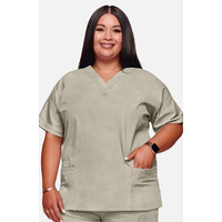 Γυναικεία Μπλούζα Cherokee Workwear Originals | V-Neck | 2 Τσέπες | Khaki