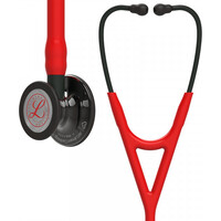 Στηθοσκόπιο 3M Littmann® Cardiology IV™ 6182 Red, Smoke Finish, High Polish