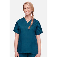 Γυναικεία Μπλούζα Cherokee Workwear Originals | V-Neck | 2 Τσέπες | Caribbean Blue