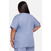 Γυναικεία Μπλούζα Cherokee Workwear Originals | V-Neck | 2 Τσέπες | Ciel