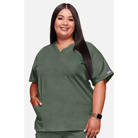 Γυναικεία Μπλούζα Cherokee Workwear Originals | V-Neck | 2 Τσέπες | Olive