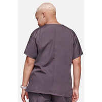 Γυναικεία Μπλούζα Cherokee Workwear Originals | V-Neck | 2 Τσέπες | Γκρι Ματ