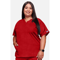 Γυναικεία Μπλούζα Cherokee Workwear Originals | V-Neck | 2 Τσέπες | Red