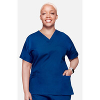 Γυναικεία Μπλούζα Cherokee Workwear Originals | V-Neck | 2 Τσέπες | Galaxy Blue