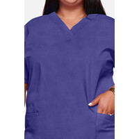 Γυναικεία Μπλούζα Cherokee Workwear Originals | V-Neck | 2 Τσέπες | Grape