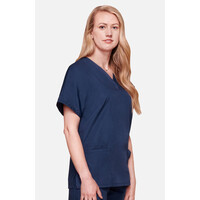 Γυναικεία Μπλούζα Cherokee Workwear Originals | V-Neck | 2 Τσέπες | Navy Blue