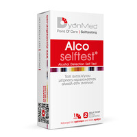 Alco Selftest® - Τεστ Αυτοελέγχου Αλκοόλ στην Αναπνοή | 2τμχ