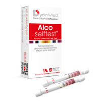 Alco Selftest® - Τεστ Αυτοελέγχου Αλκοόλ στην Αναπνοή | 2τμχ
