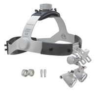 Set Μεγεθυντικές Λούπες Heine 2.5x/420mm σε Επαγγελματικό Κεφαλοδέτη Heine Headband L