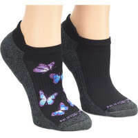 Κάλτσες Κοντές Nursemates Black Butterfly (2 pack)