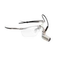 Σετ Μετωπιαίου Φωτισμού Υψηλής Απόδοσης Heine LED MicroLight2 σε Σκελετό Γυαλιών Heine S-FRAME