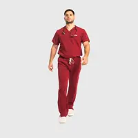 Μπλούζα Ανδρική Υγειονομικών Premium Dr.Scrub Burgundy