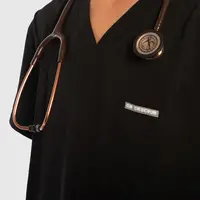 Μπλούζα Ανδρική Υγειονομικών Premium Dr.Scrub Black