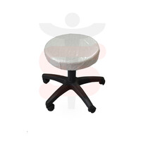 Τροχήλατο Σκαμπό Ιατρείου Λευκό