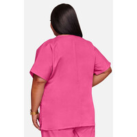 Γυναικεία Μπλούζα Cherokee Workwear Originals | V-Neck | 2 Τσέπες | Shocking Pink