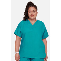 Γυναικεία Μπλούζα Cherokee Workwear Originals | V-Neck | 2 Τσέπες | Teal Blue