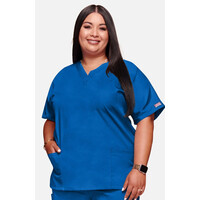 Γυναικεία Μπλούζα Cherokee Workwear Originals | V-Neck | 2 Τσέπες | Royal Blue