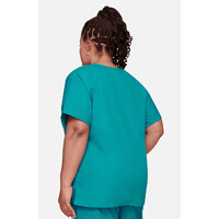 Γυναικεία Μπλούζα Cherokee Workwear Originals | V-Neck | 2 Τσέπες | Teal Blue