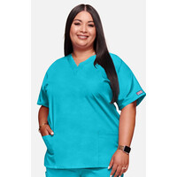 Γυναικεία Μπλούζα Cherokee Workwear Originals | V-Neck | 2 Τσέπες | Turquoise