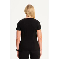 Γυναικεία Μπλούζα Cherokee Infinity | Mock Wrap | 4 Τσέπες | Black