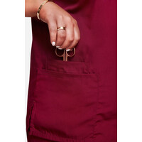 Γυναικεία Μπλούζα Cherokee Workwear Originals | V-Neck | 2 Τσέπες | Wine