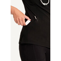 Γυναικεία Μπλούζα Cherokee Infinity | Mock Wrap | 4 Τσέπες | Black