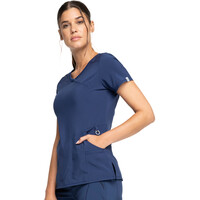 Γυναικεία Μπλούζα Cherokee Infinity | Mock Wrap | 4 Τσέπες | Navy Blue