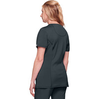 Γυναικεία Μπλούζα Cherokee Infinity | Mock Wrap | 4 Τσέπες | Γκρι Ματ