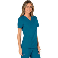 Γυναικεία Μπλούζα Cherokee Revolution | Mock Wrap | 3 Τσέπες | Caribbean Blue