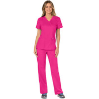 Γυναικεία Μπλούζα Cherokee Revolution | Mock Wrap | 3 Τσέπες | Electric Pink